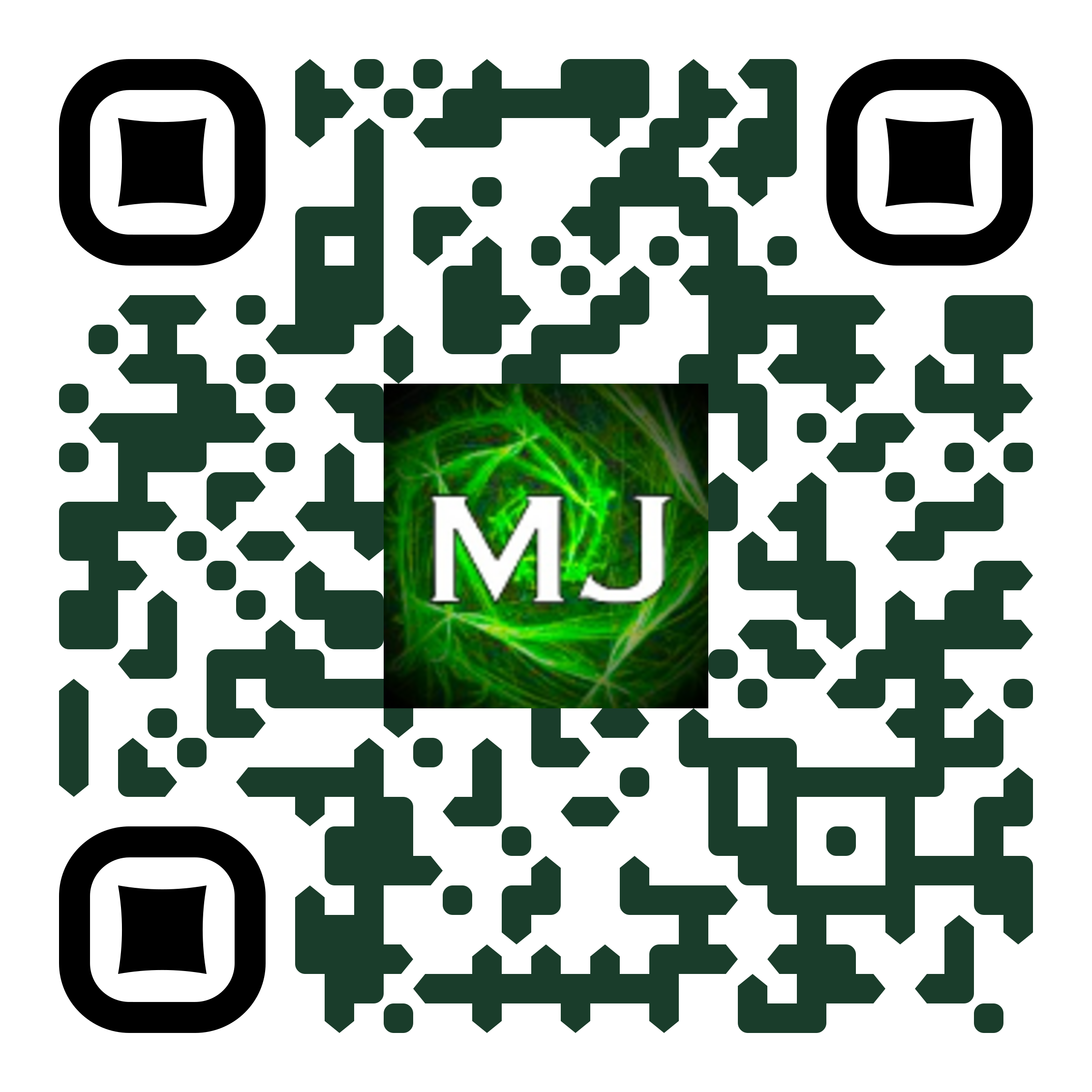 QR code — scan to visit Mythic Journeys